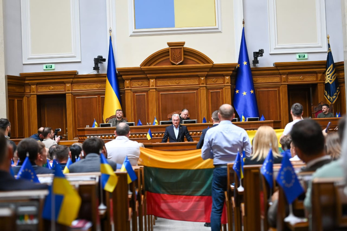 Lithuanian President addressed Verkhovna Rada of Ukraine -UPDATED 
