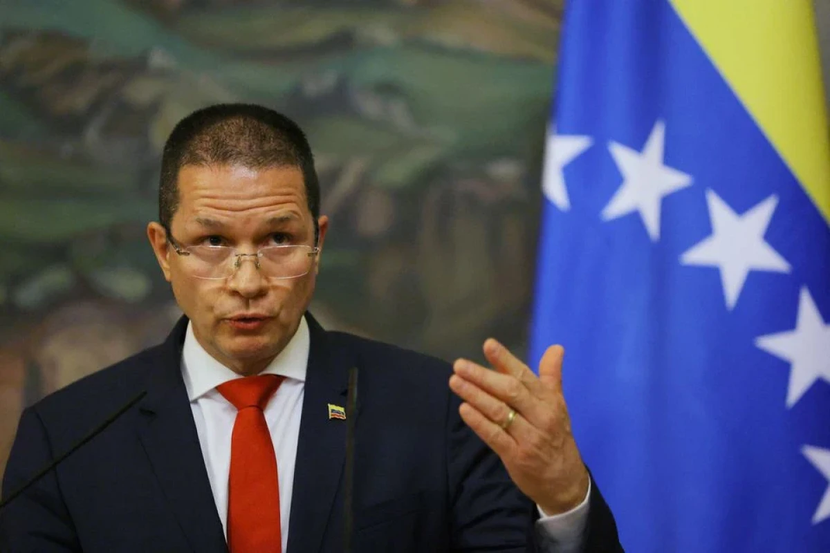 Venezuelan Foreign Minister Carlos Faria