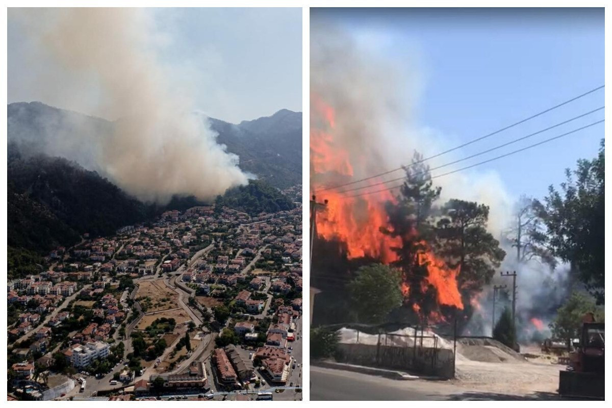 Fire started in a forest area in Turkiye brought under control-UPDATED 