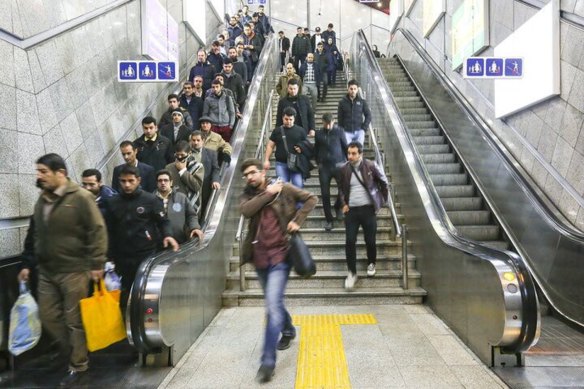 Crash occurred in Tehran's metro, left injured