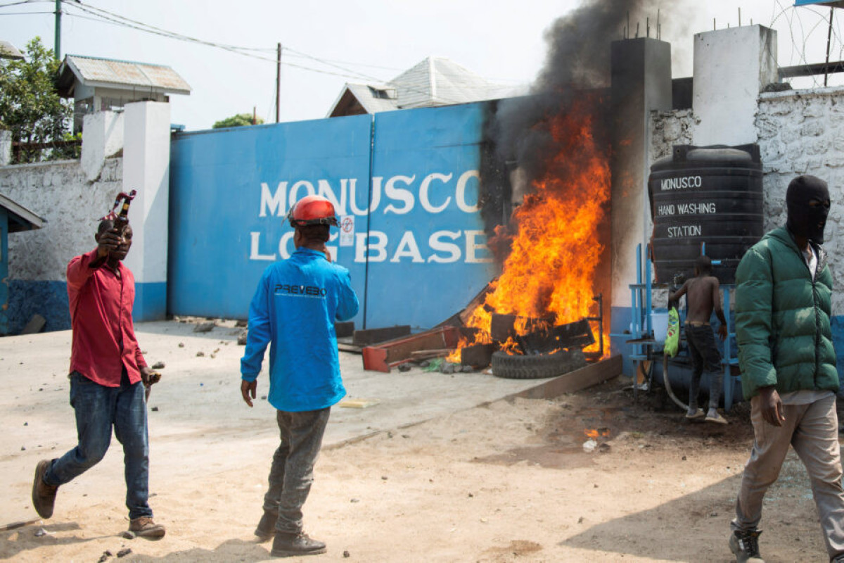 U.N. intervention brigade in Congo opened fire at border post causing loss of life