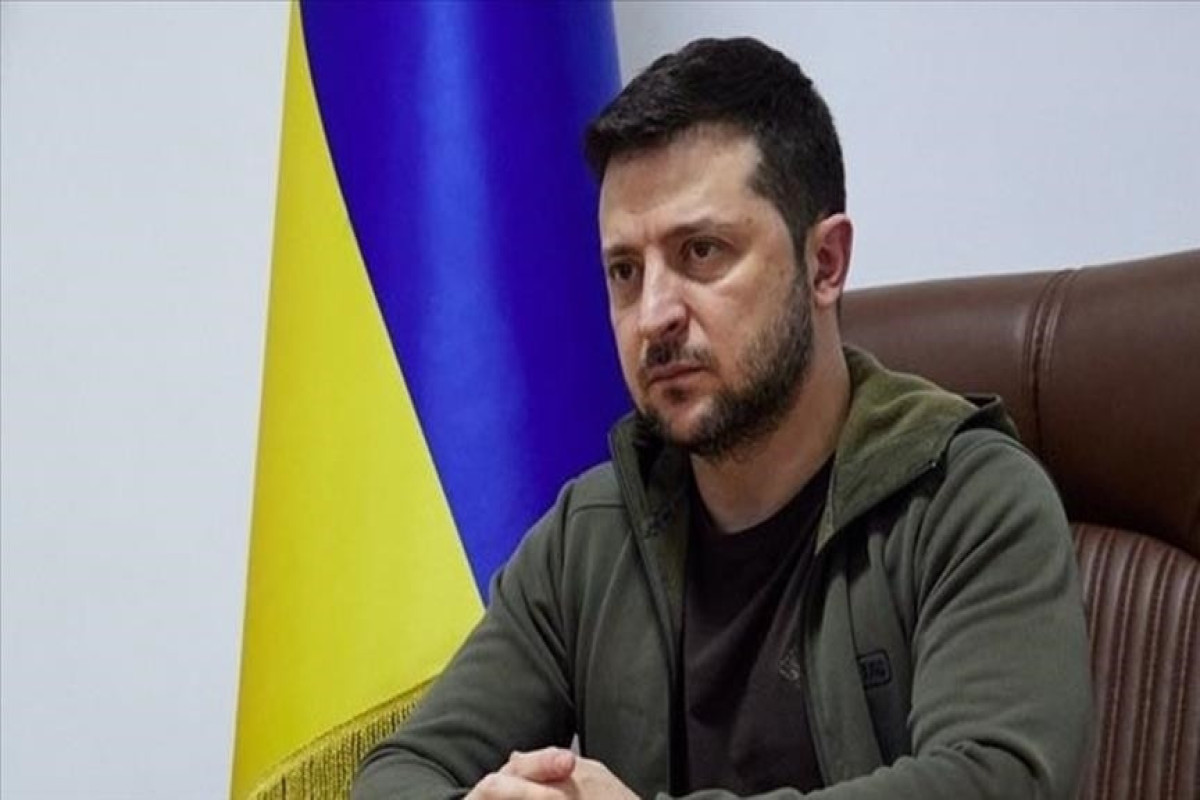 President of Ukraine Volodymyr Zelensky