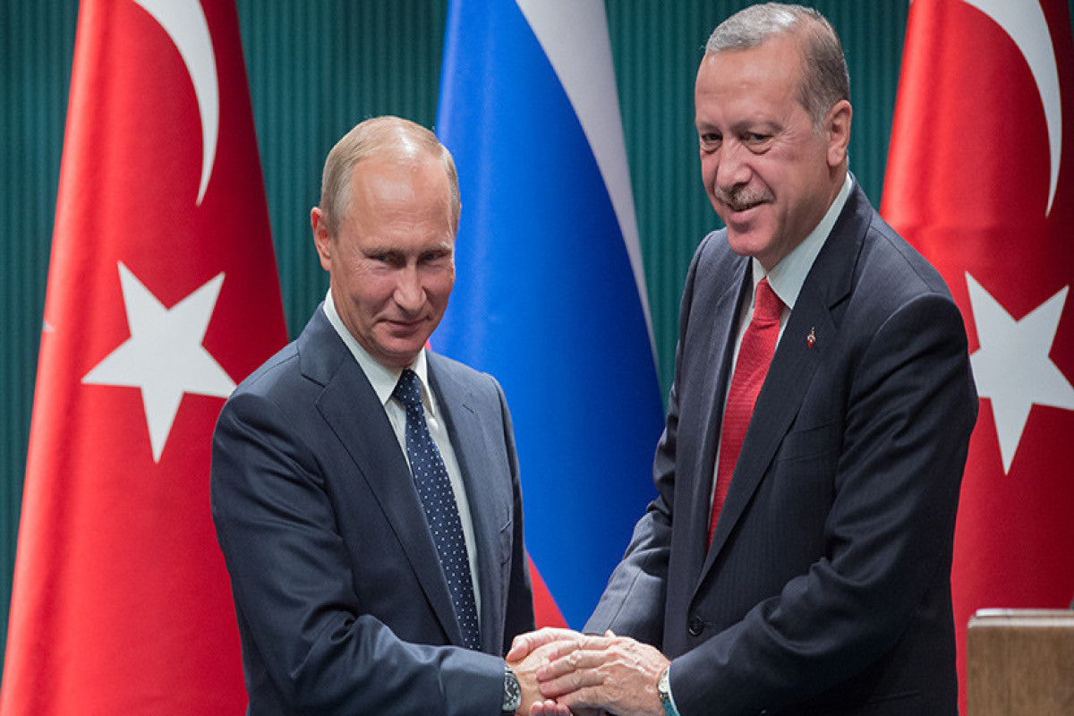 Vladimir Putin and Recep Tayyip Erdogan