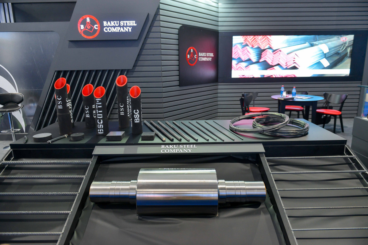 Baku Steel Company participates in the International Caspian Oil and Gas Exhibition-PHOTO 