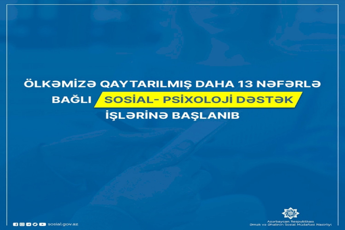 Azerbaijan repatriated 13 more people from Iraq and Syria