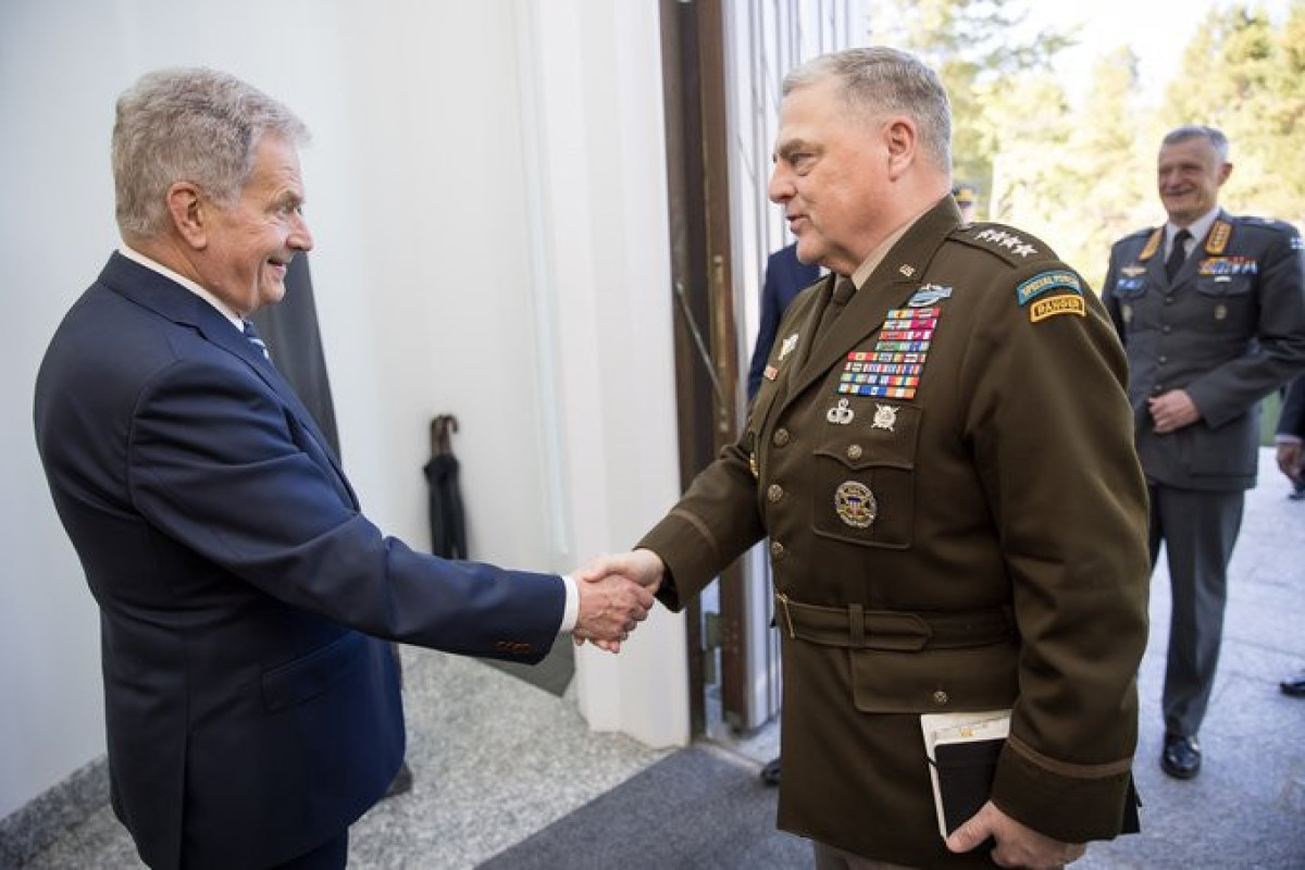 Sauli Niinistö, Mark Milley,