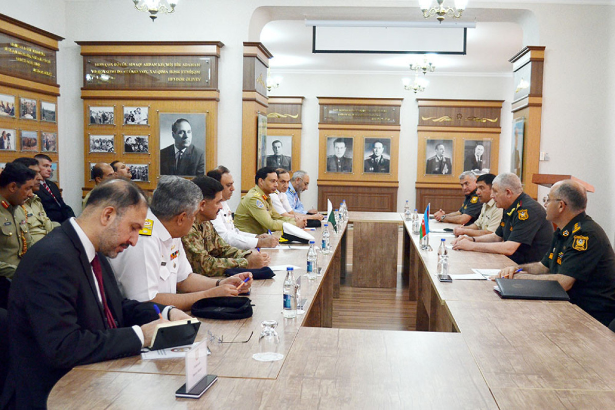 Pakistani delegation visits the National Defense University-PHOTO 