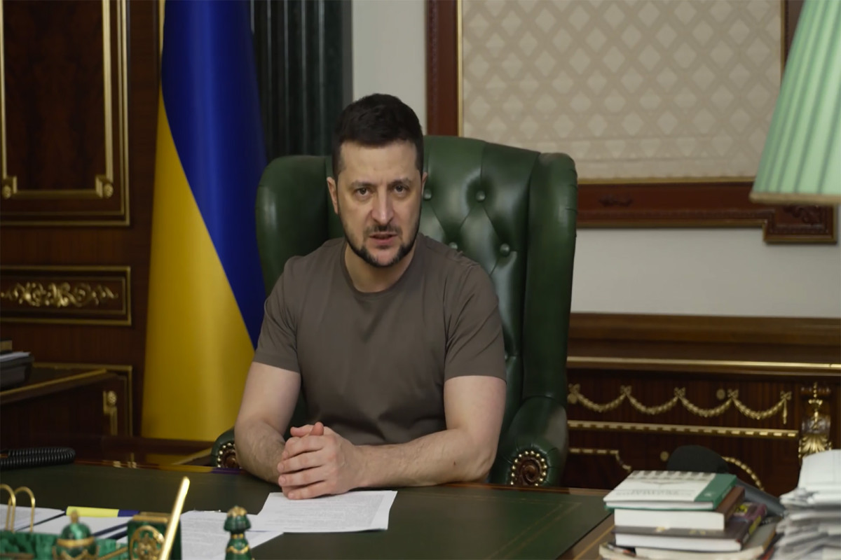 Ukraine's Zelensky signs a decree imposing sanctions against Putin
