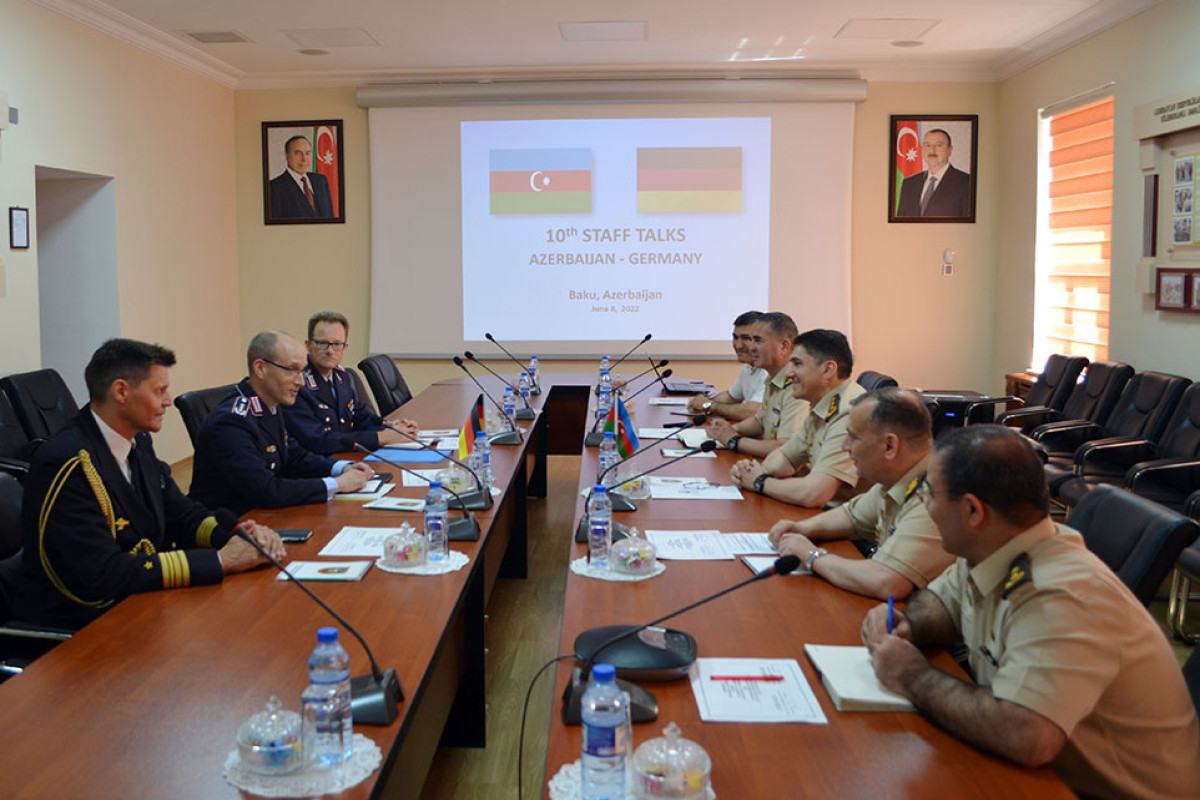 Bilateral talks were held between the Defense Ministries of Azerbaijan and Germany