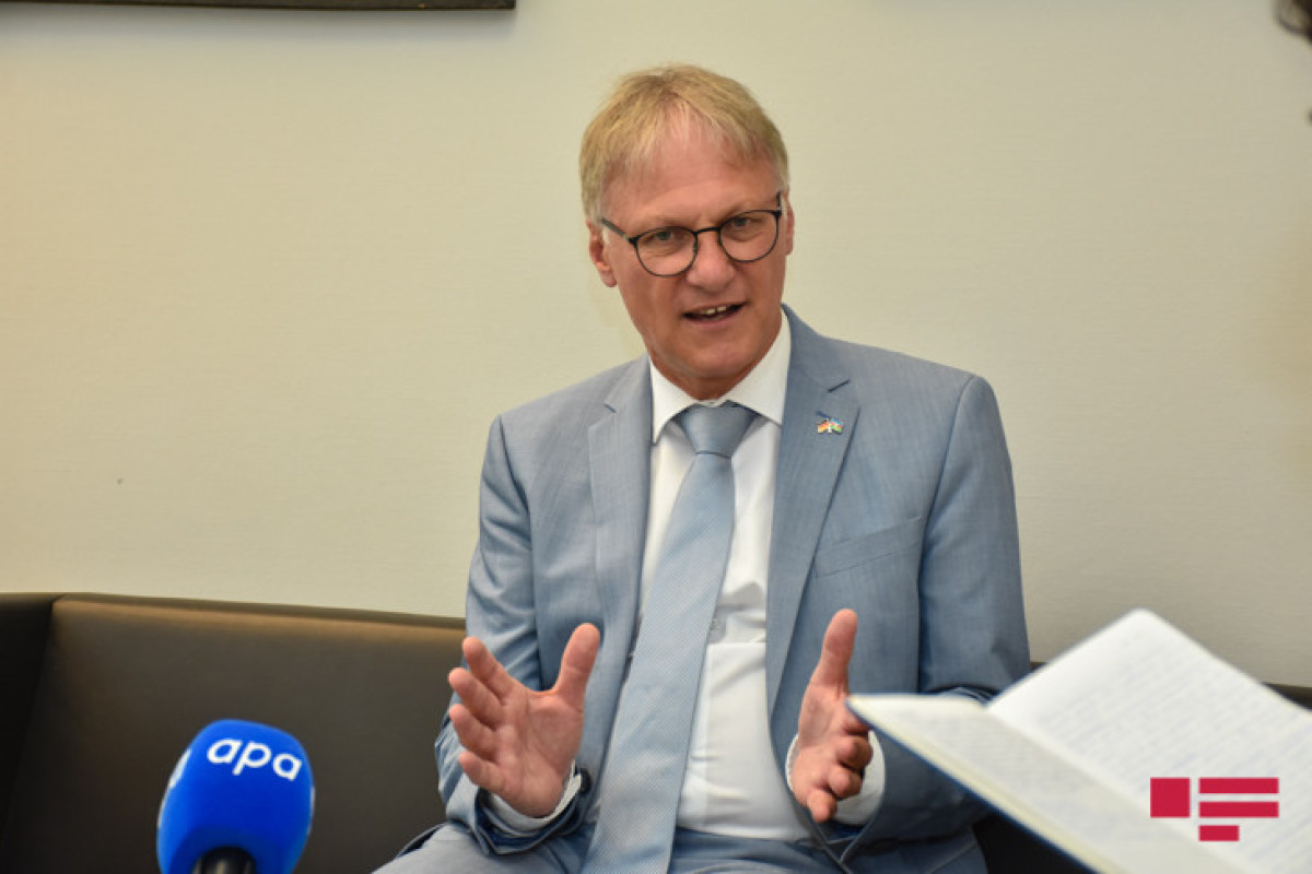 German Ambassador to Azerbaijan Wolfgang Manig