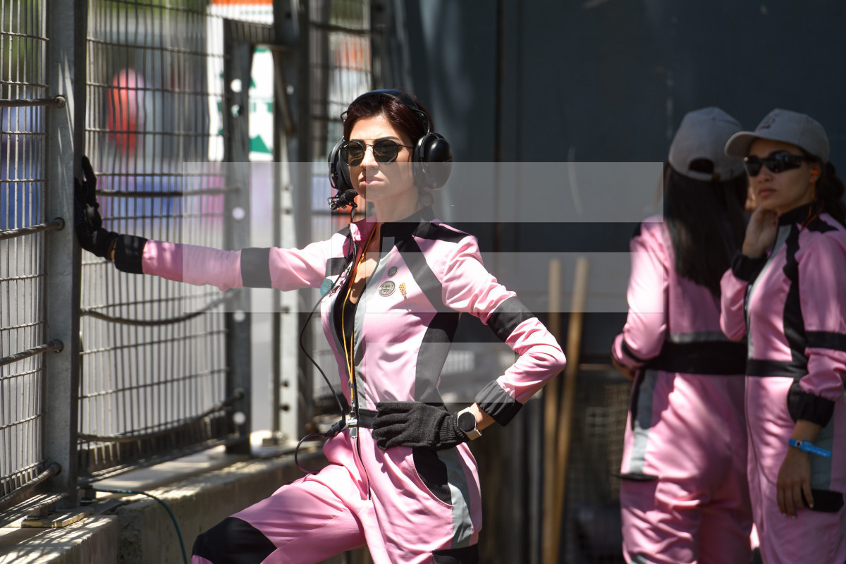Azerbaijan Grand Prix: People arriving in Baku for Formula 1-PHOTOLENT 