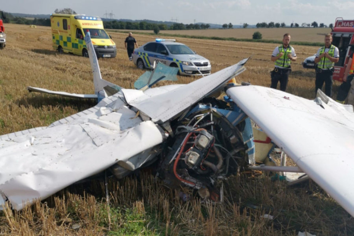 A small plane crashed in Czechia, one person died