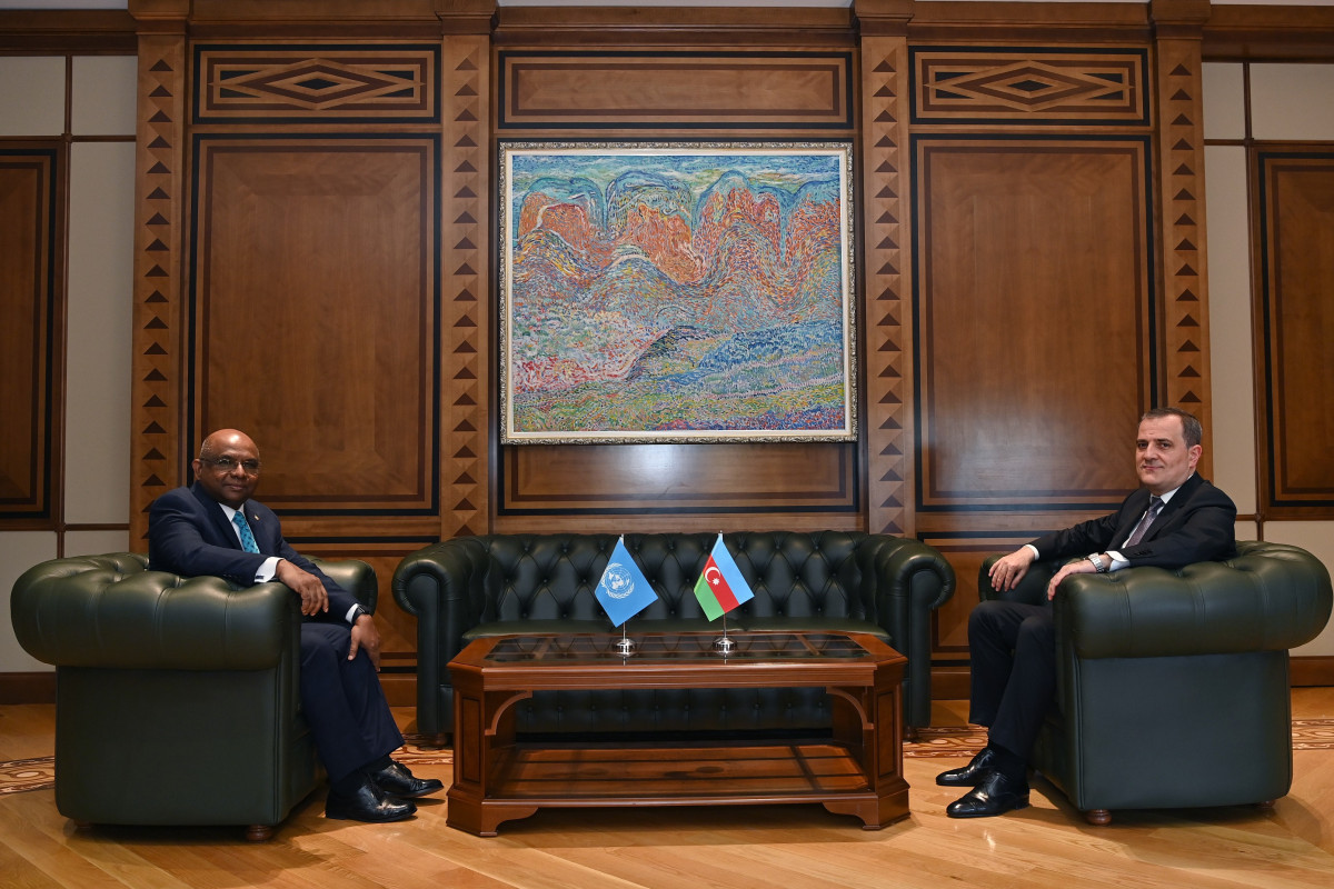 Azerbaijani FM meets with UN GA President