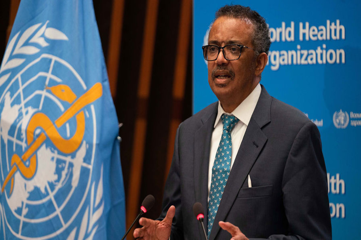 Tedros Adhanom Ghebreyesus,  head of the World Health Organization