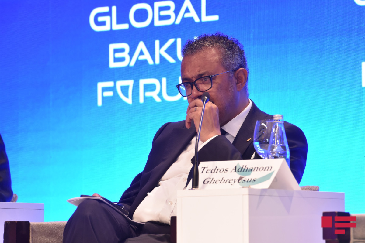 Tedros Adhanom Ghebreyesus,  head of the World Health Organization