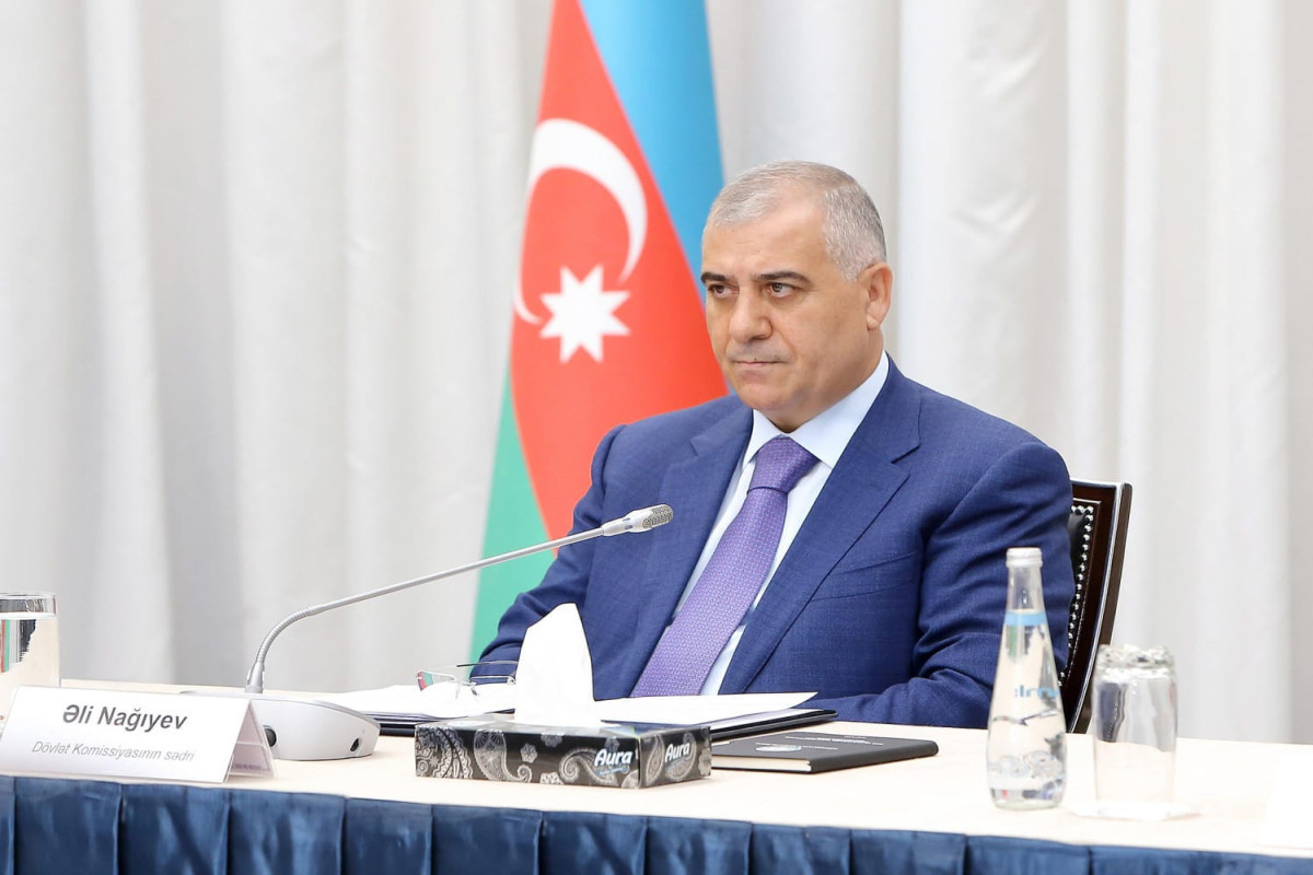 Ali Naghiyev, the head of the State Security Service of the Republic of Azerbaijan and the Chairman of the State Commission on Prisoners of War, Hostages and Missing Person