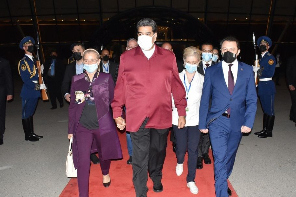 Venezuelan President Nicolas Maduro ends working visit to Azerbaijan