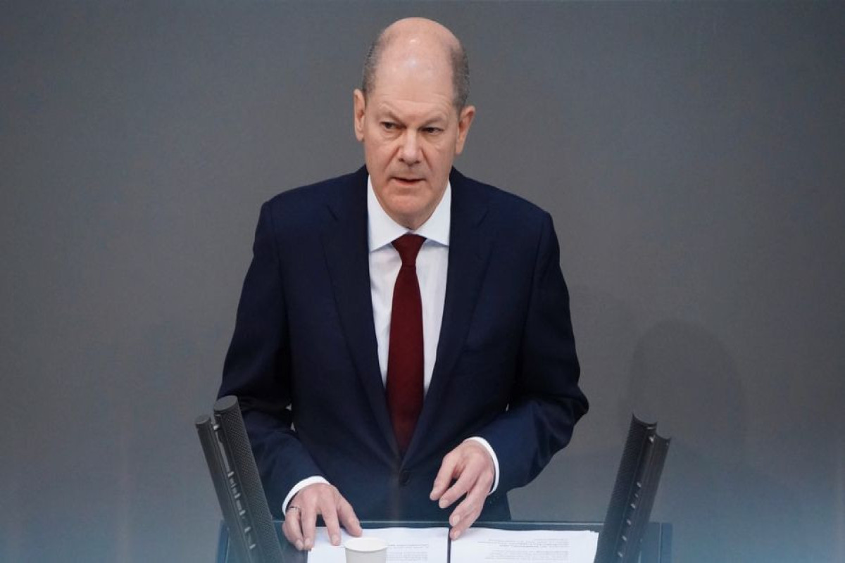German Chancellor Olaf Scholz