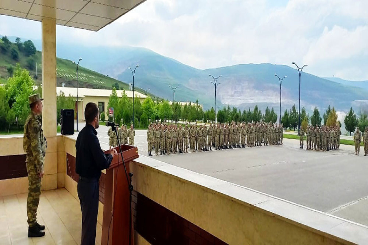 Azerbaijani MoD: Representatives of the State Committee for Work with Religious Associations held a meeting with servicemen