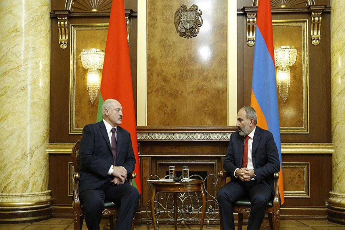 Aleksandr Lukashenko and Nikol Pashinyan