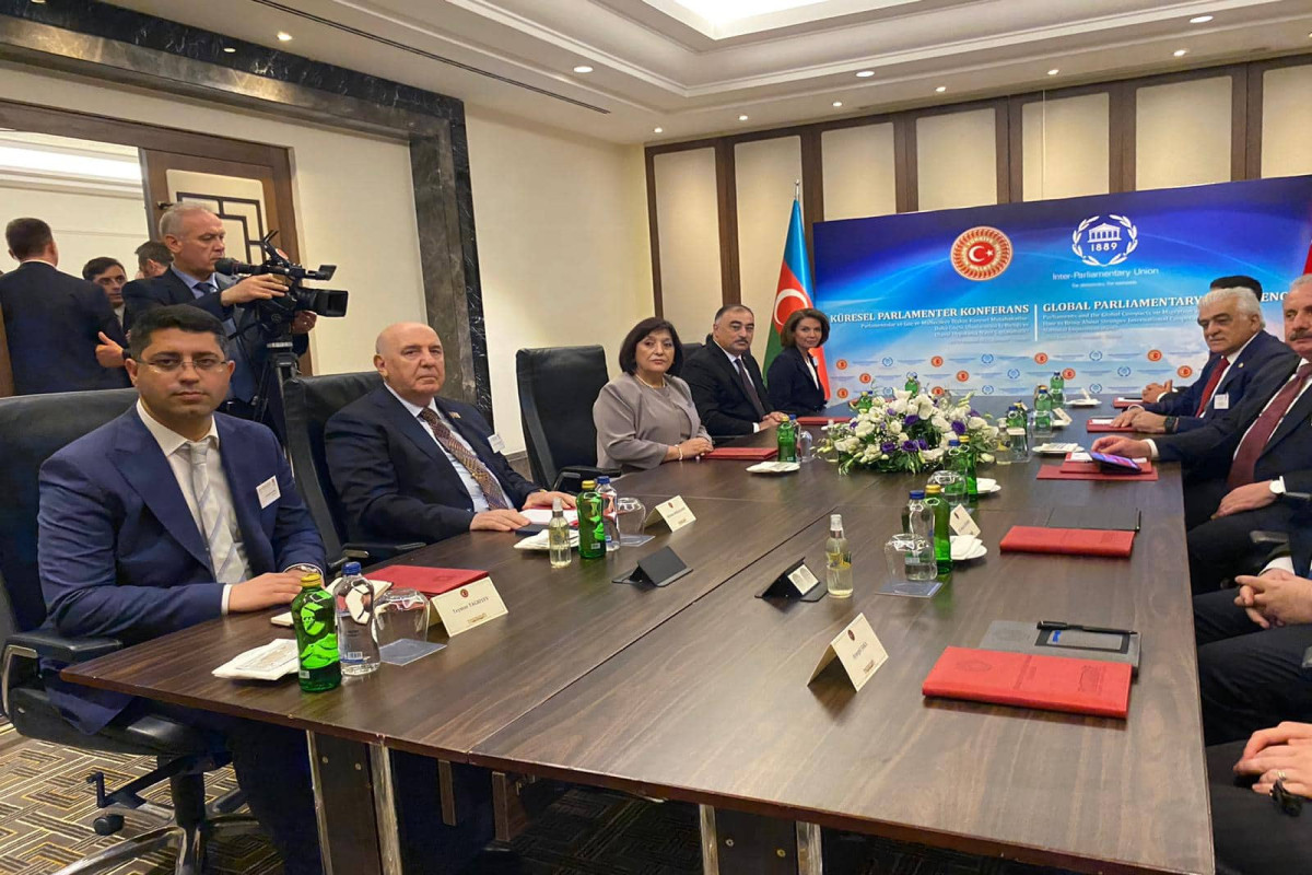 Azerbaijan's Speaker meets with Turkiye's Speaker in Istanbul