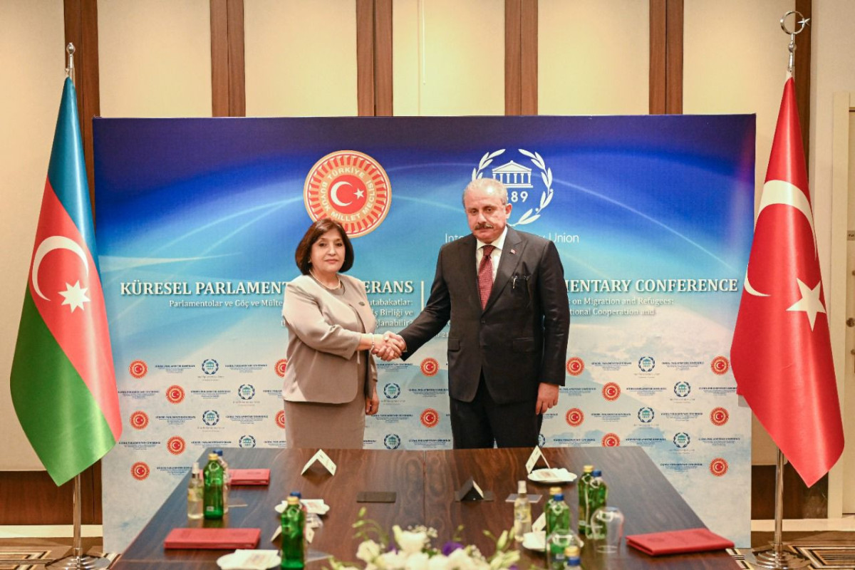 Sahiba Gafarova , Mustafa Sentop