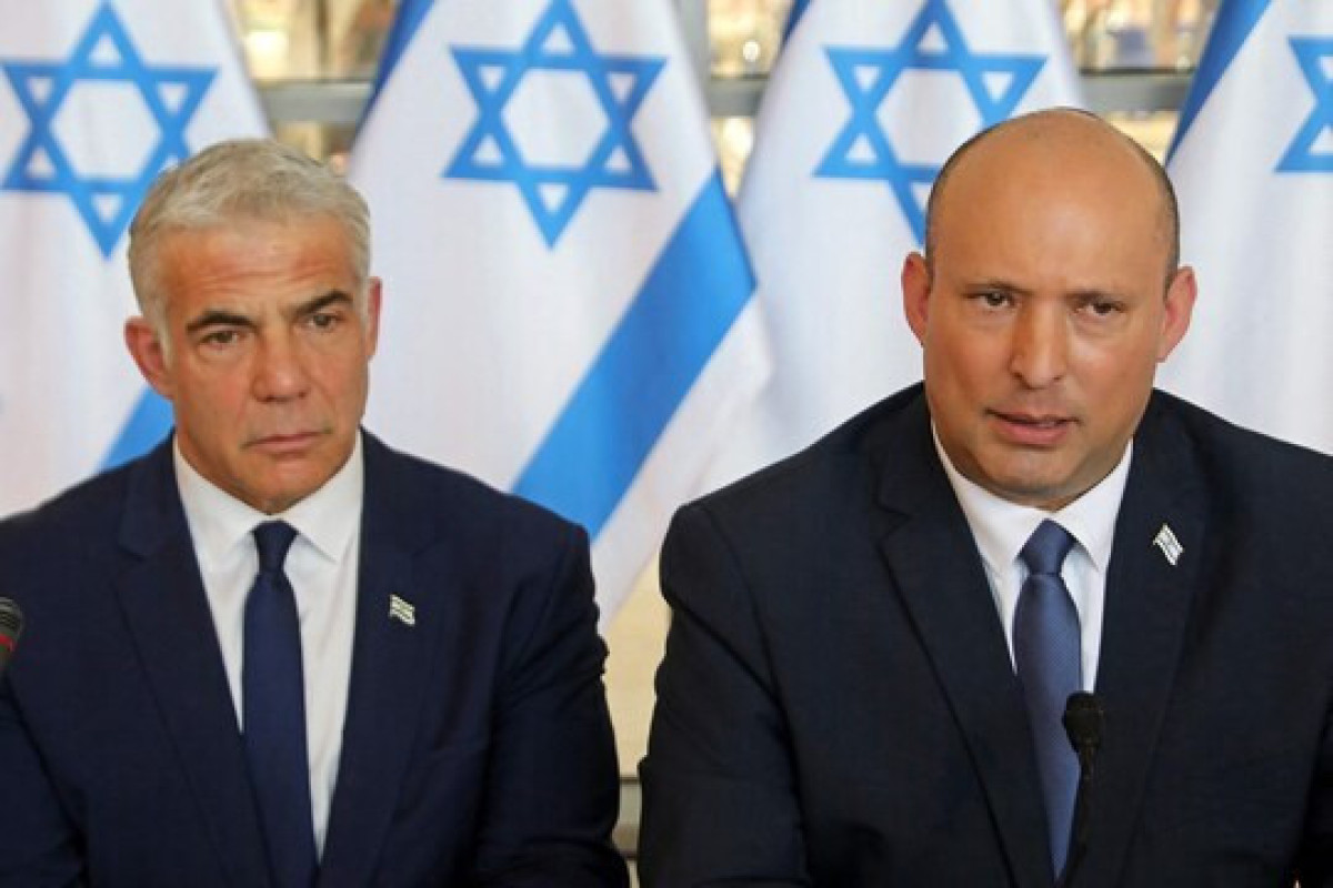 Naftali Bennett, Israeli Prime Minister and Yair Lapid, Israeli Foreign Minister