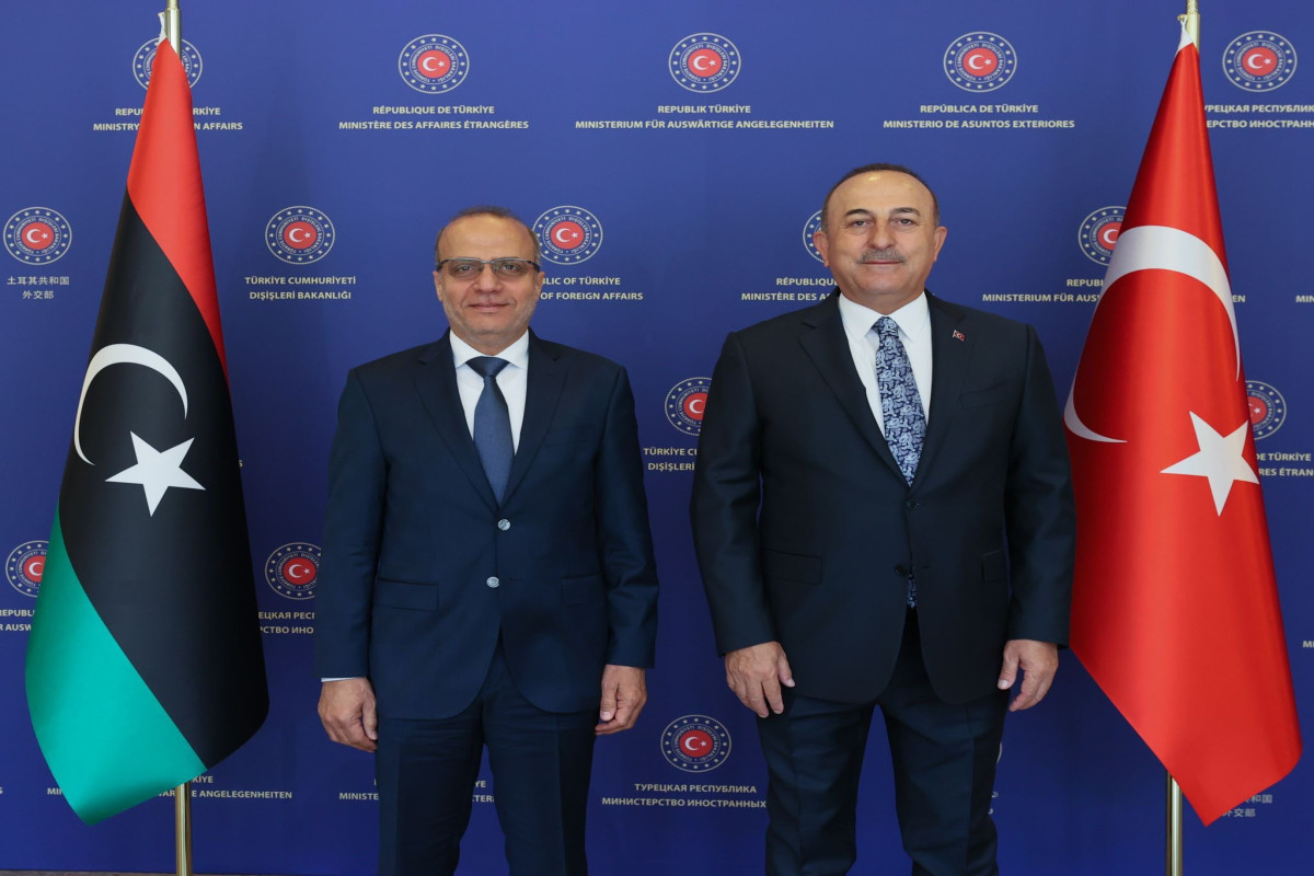 Turkish FM meets with Vice President of Libyan Presidential Council