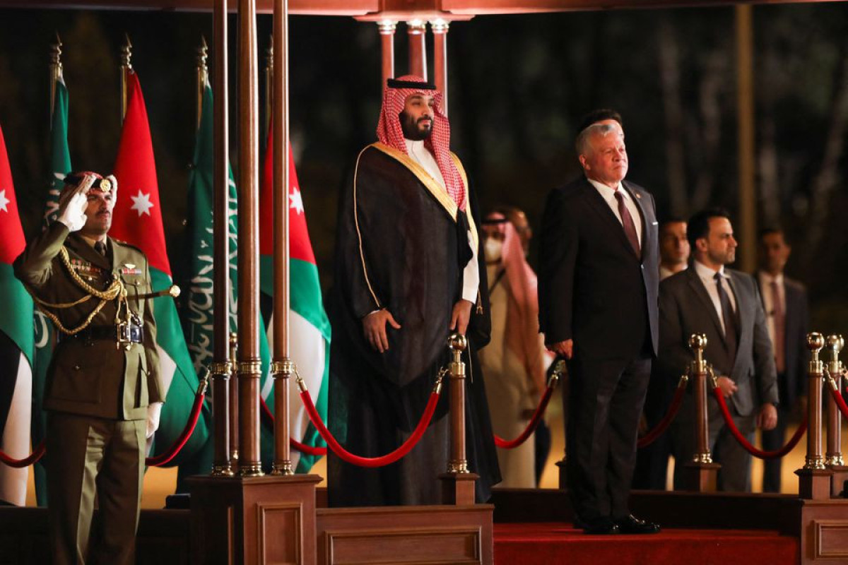 Saudi crown prince visits Jordan in thaw of ties, raising hope for new investments -officials