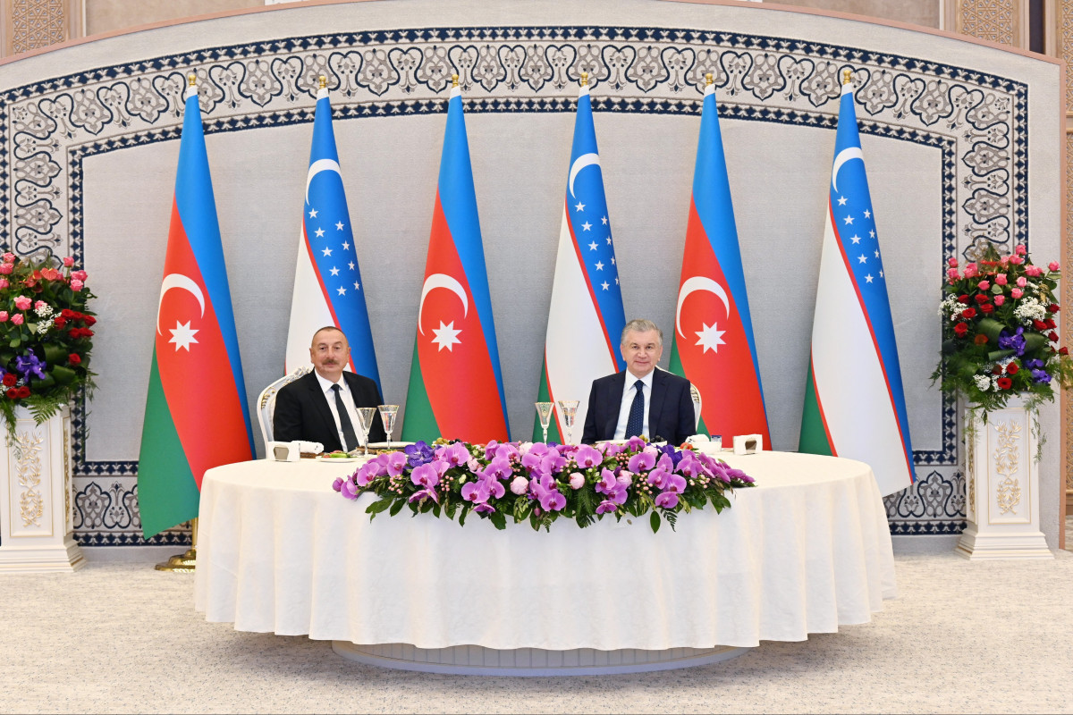 Ilham Aliyev, Shavkat Mirziyoyev
