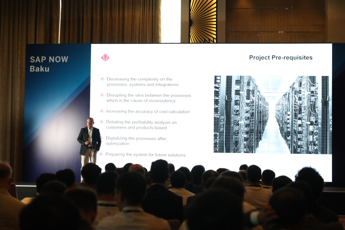 Veyseloglu Group of Companies speaks at SAP NOW Baku Business Forum-PHOTO 