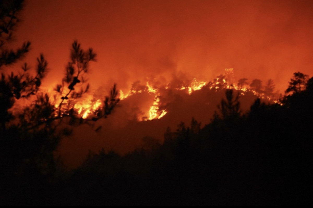 45 helicopters involved in fight against wildfires in Turkiye