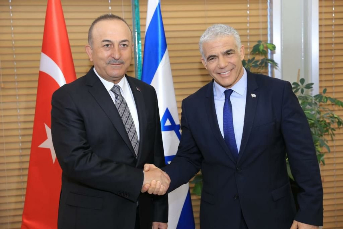 Mevlut Cavusoglu, Yair Lapid