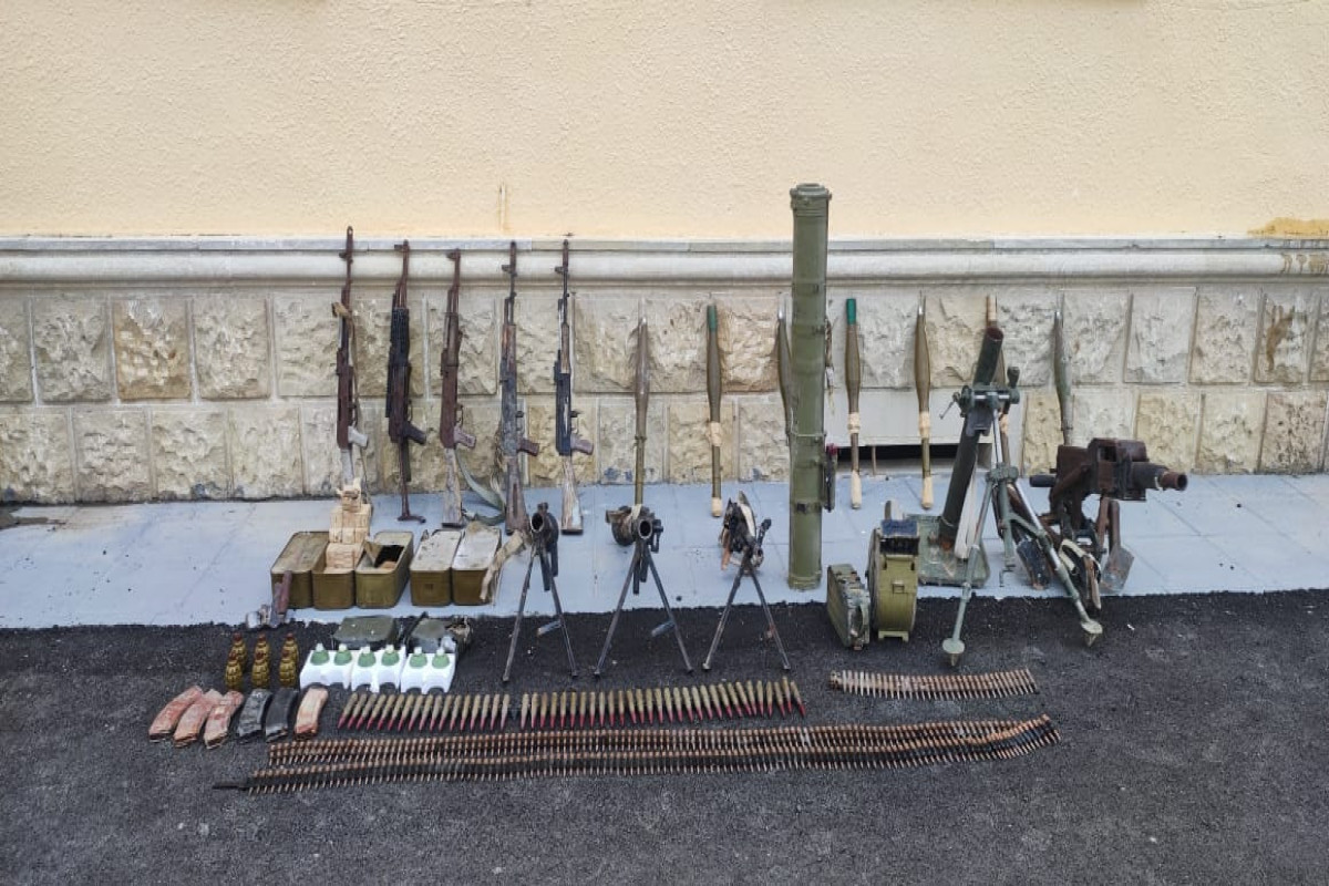 Large number of ammunition, left by Armenian military units during withdrawal, found in Fuzuli-VIDEO 