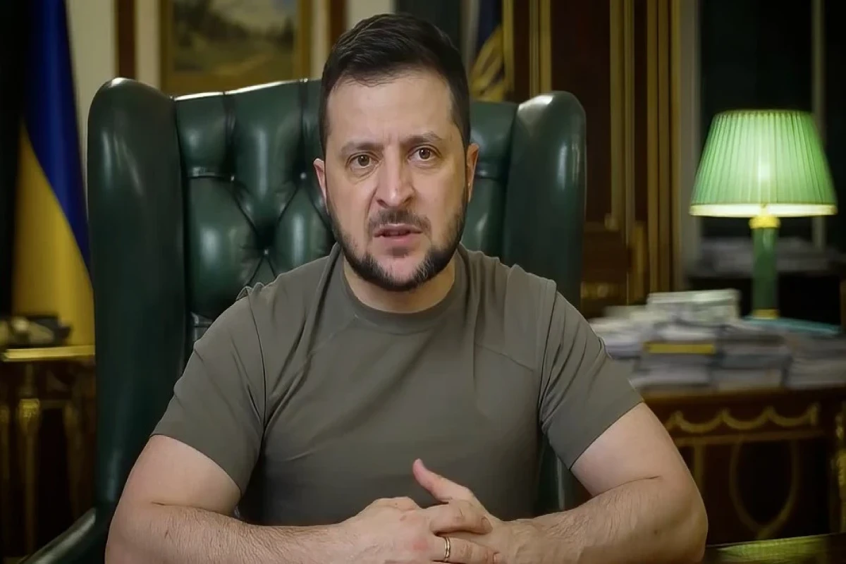 Ukraine's President Volodymyr Zelensky