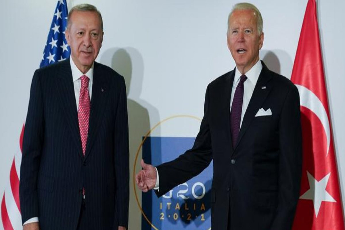 US President Joe Biden and Turkish President Recep Tayyip Erdogan