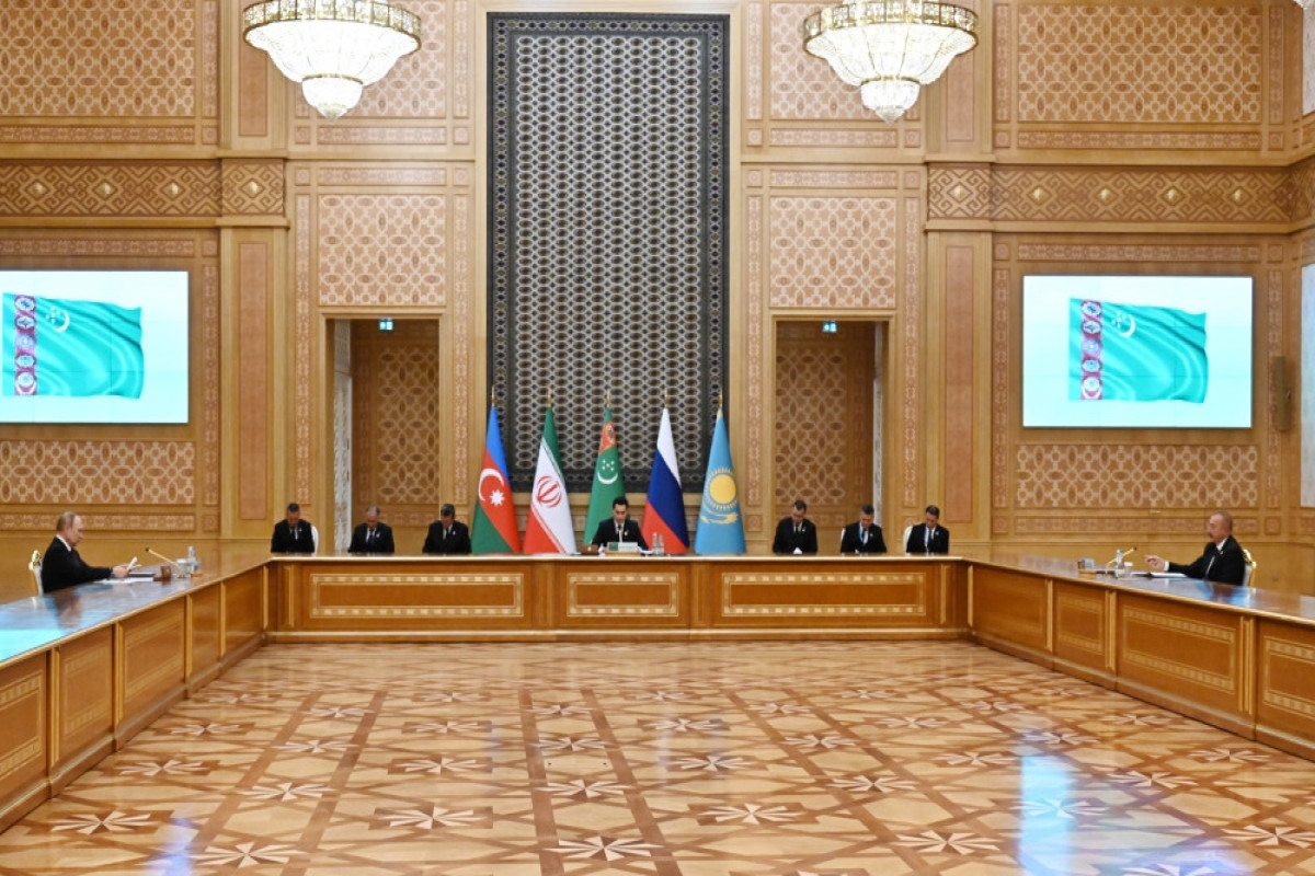 President of Azerbaijan Ilham Aliyev attended 6th Summit of Heads of State of Caspian littoral states-UPDATED 