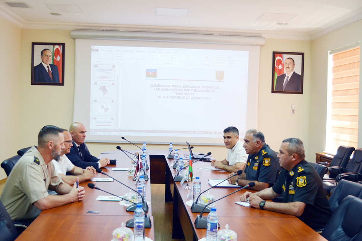 Issues of military cooperation between Azerbaijan and Latvia were discussed