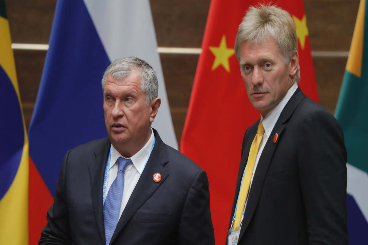 EU adds Putin spokesperson Peskov and head of Russian oil firm to its list of sanctioned individuals