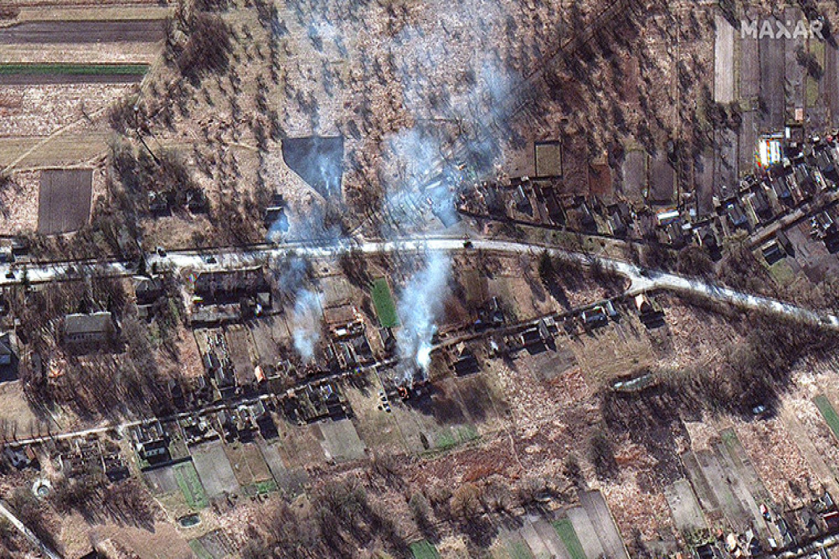 White House closely monitoring Russian convoy now reported to be more than 40 miles long