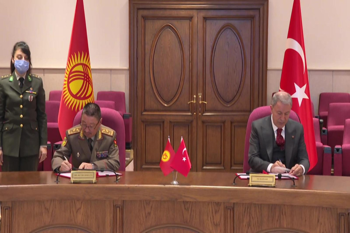 Turkey and Kyrgyzstan expand military cooperation-PHOTO 