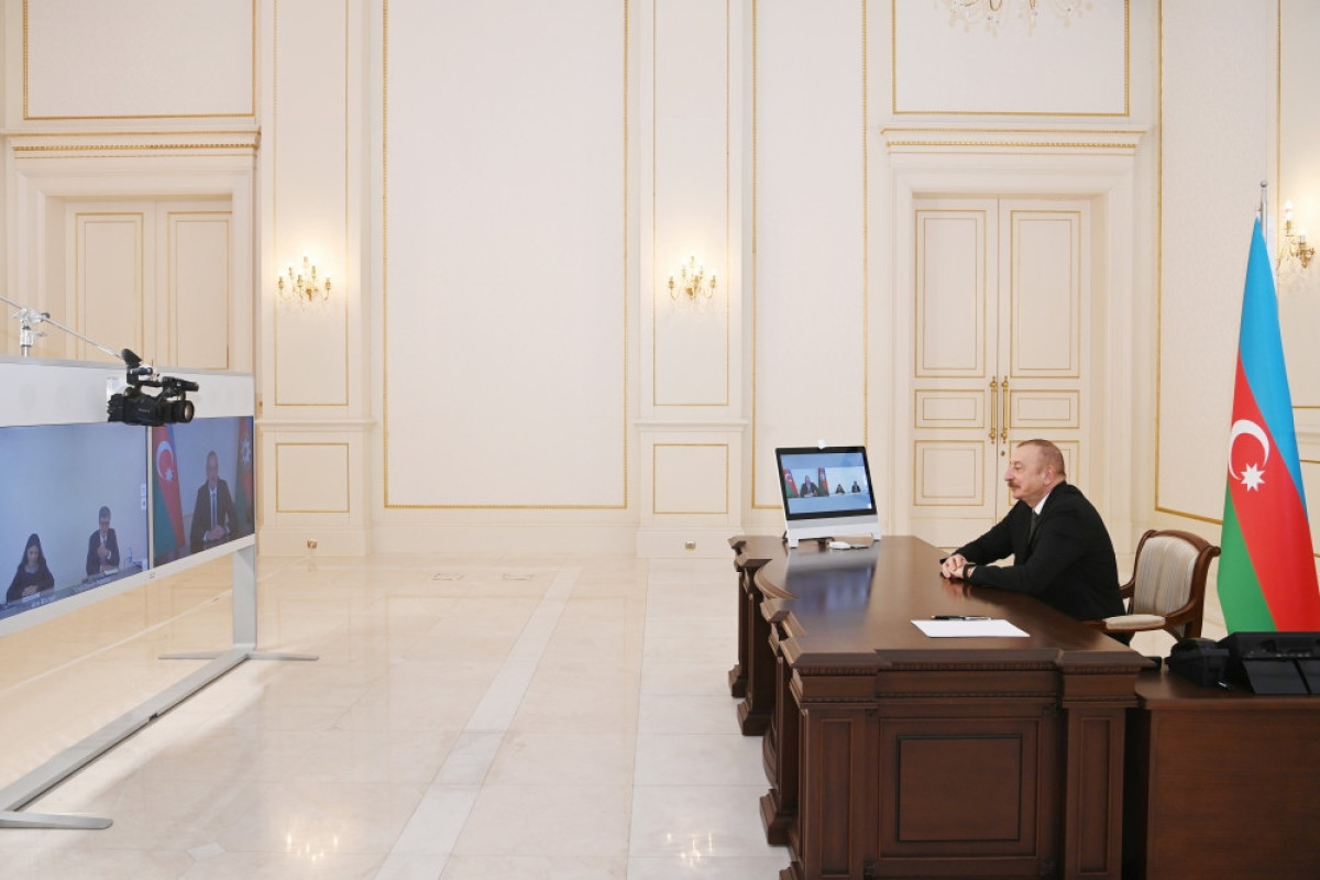 President Ilham Aliyev received in video format energy minister of Romania and special envoy of President of Romania-UPDATED 