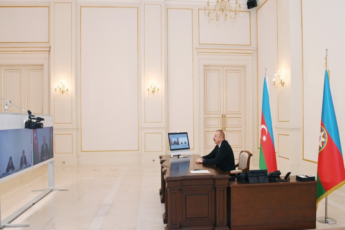 President Ilham Aliyev received in video format energy minister of Romania and special envoy of President of Romania-UPDATED 