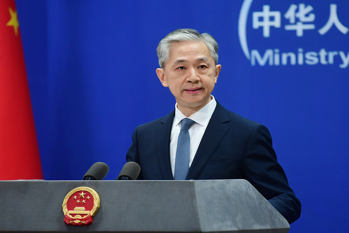 Chinese Foreign Minister spokesperson Wang Wenbin