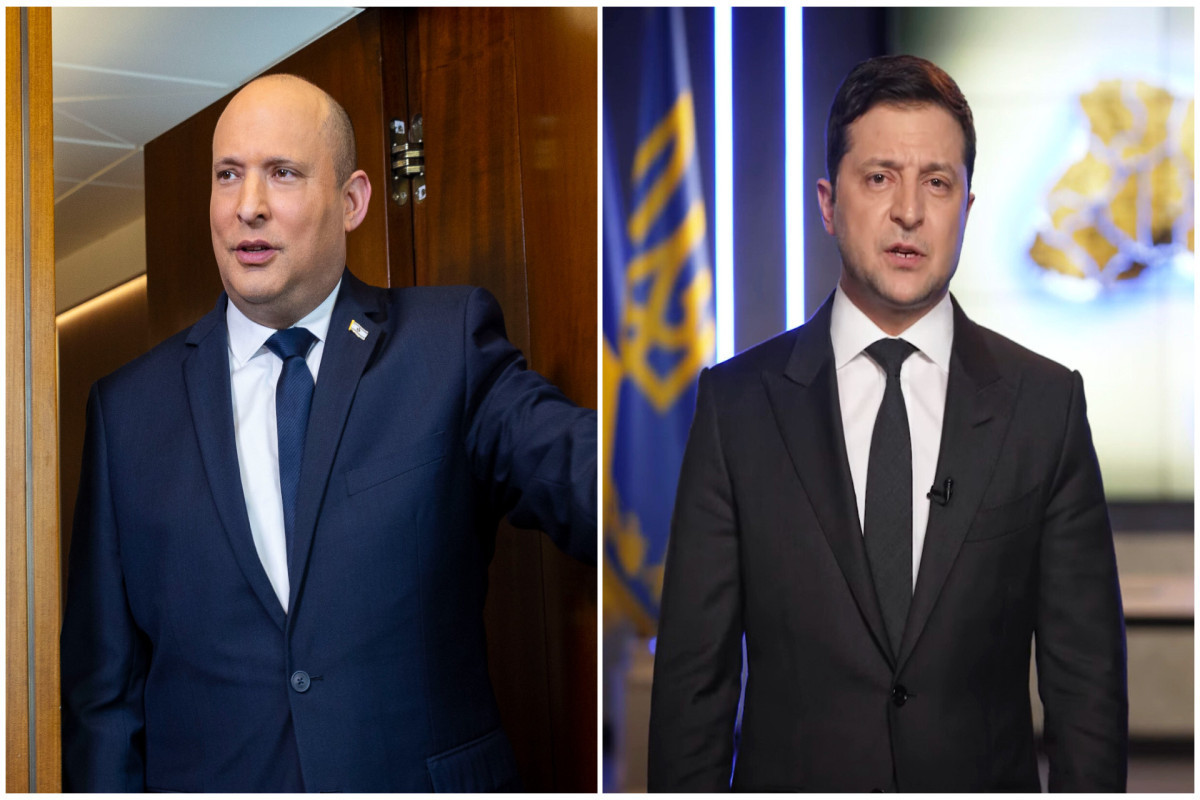 Zelensky holds phone talk with Israeli PM