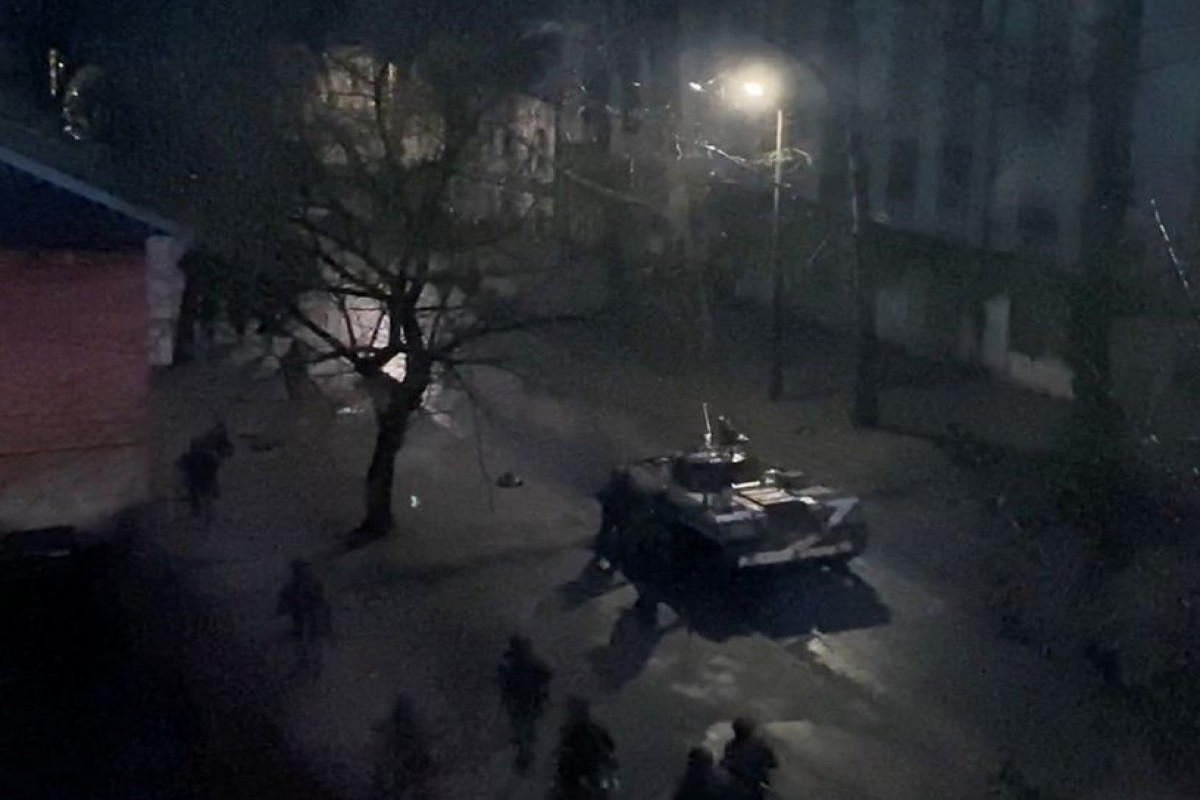 Russian troops in strategic Black Sea port city of Kherson, mayor says
