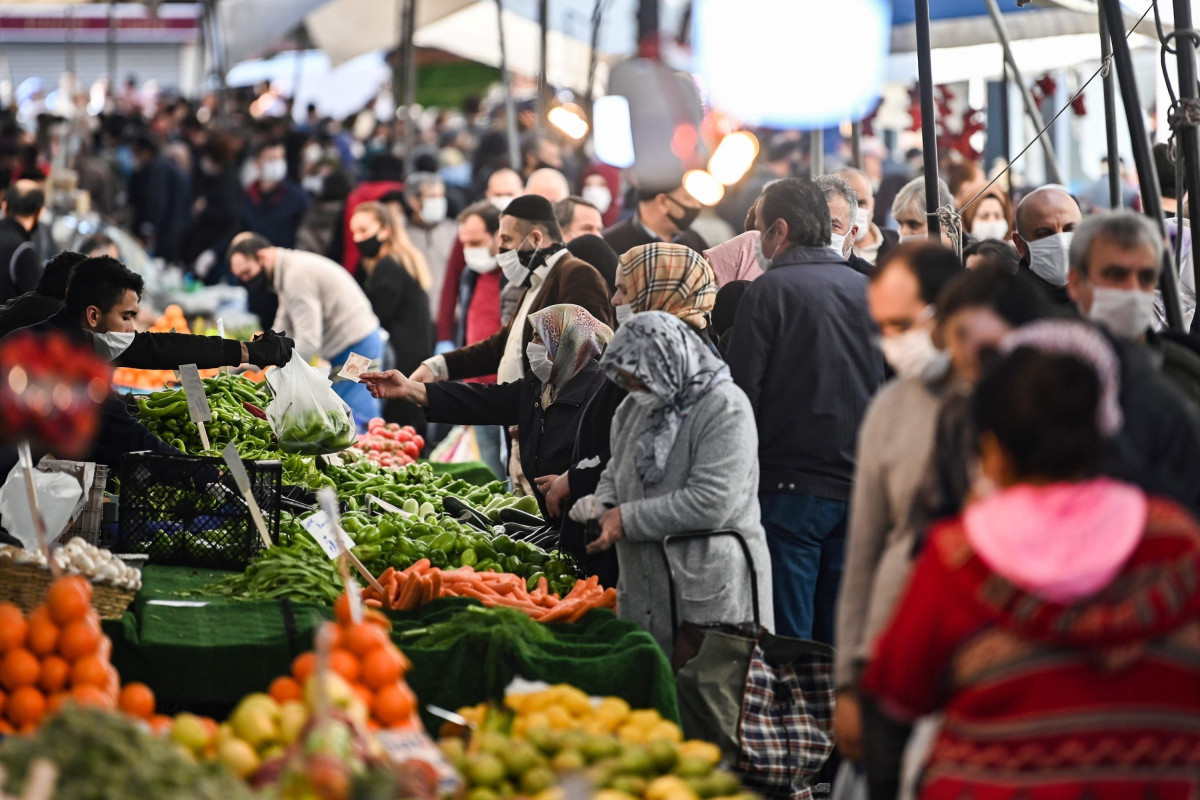 Turkey’s annual consumer inflation rate is 54.44 percent, says TurkStat