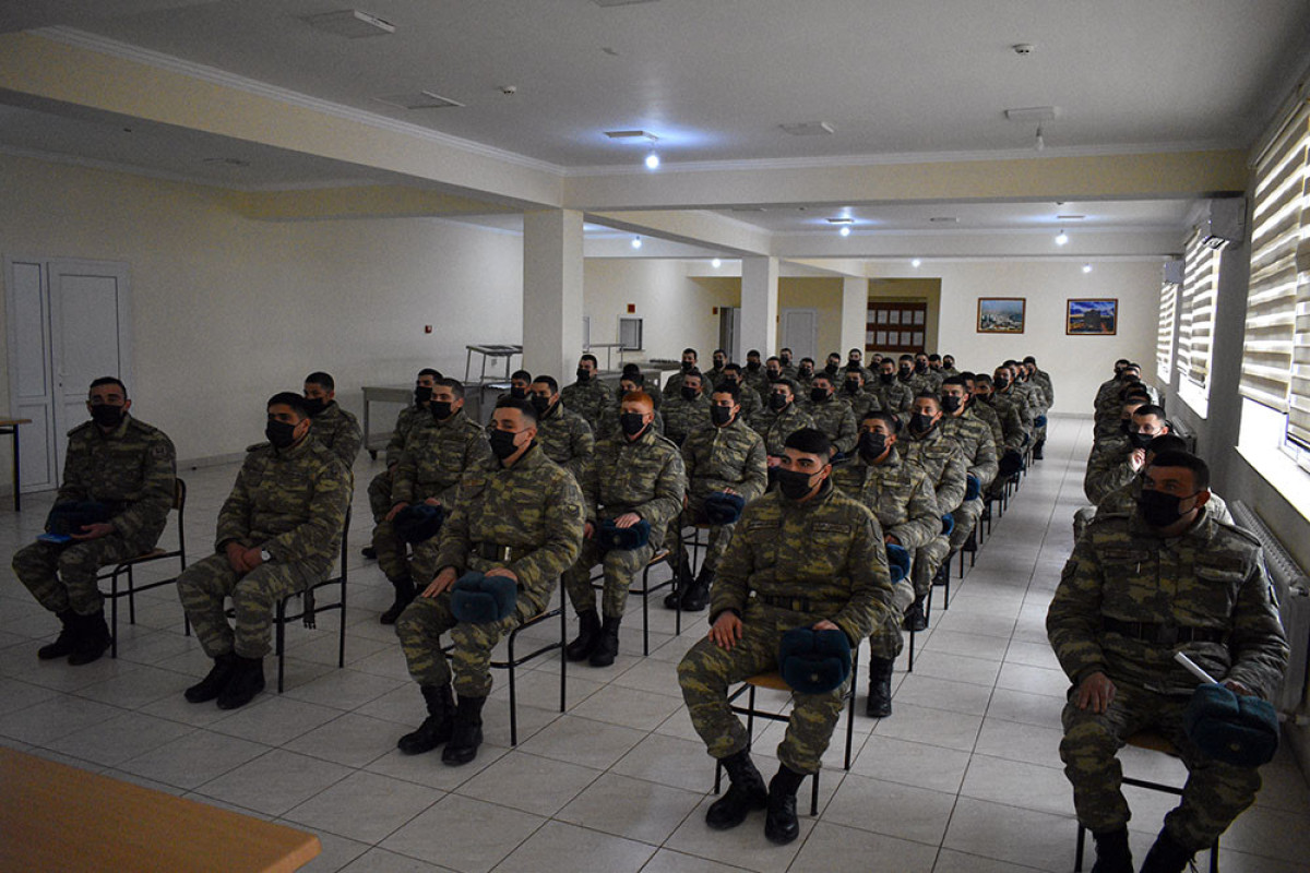 Azerbaijani MoD: Measures on support to psychological work are continued in military units-PHOTO 