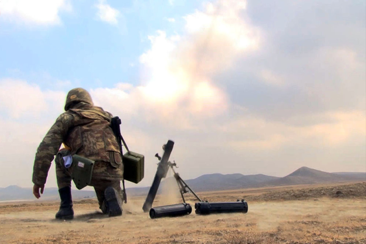 Mortar units conducted shooting exercises-VIDEO 