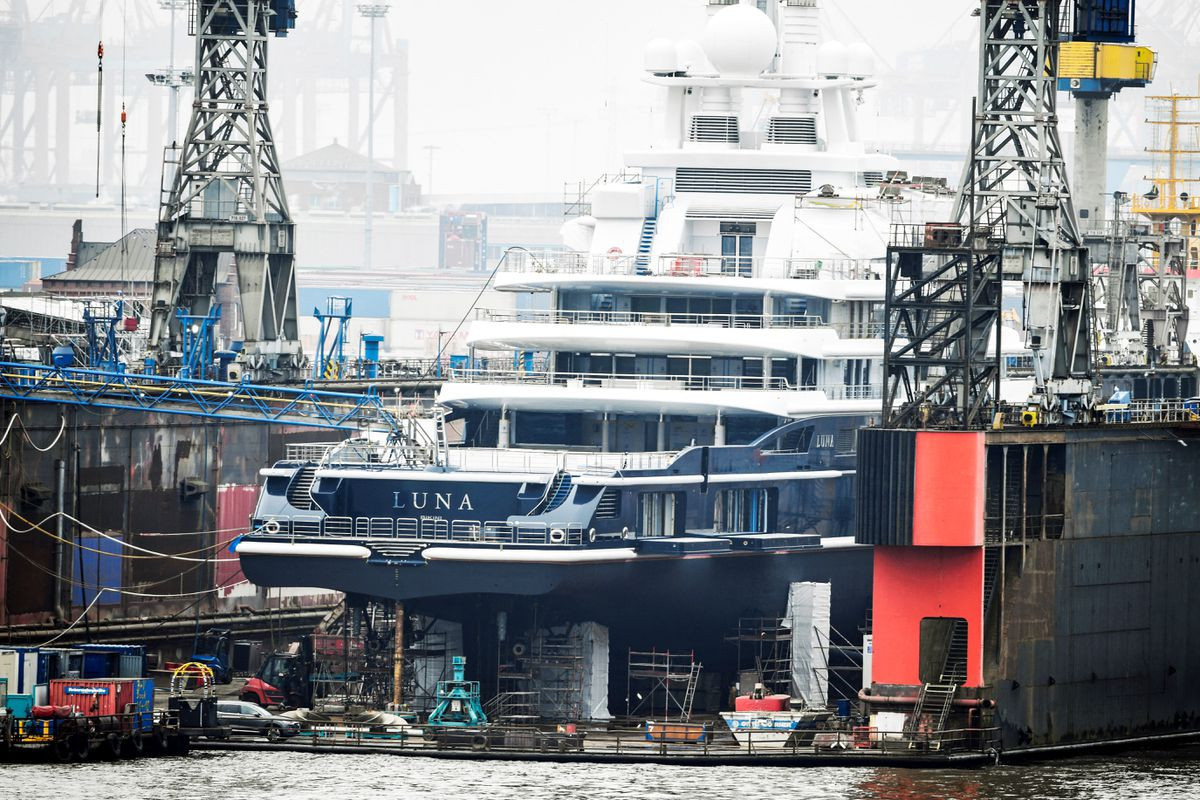 Oligarch's yacht seized as governments ramp up sanctions on Russia's super rich